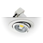 Energy Saving 20W COB Commercial Led Recessed Downlight Dimmable In Hotel / Shop